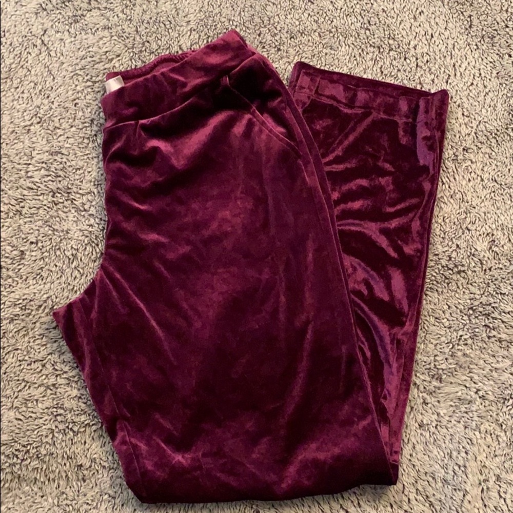 Dressy Casual Velour Pants